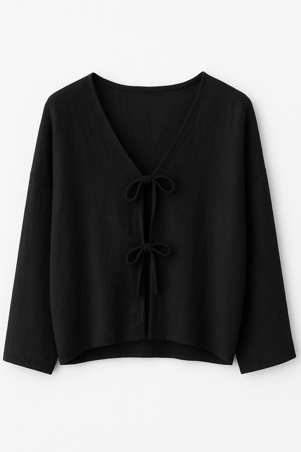 Gilet à noeud – Noir