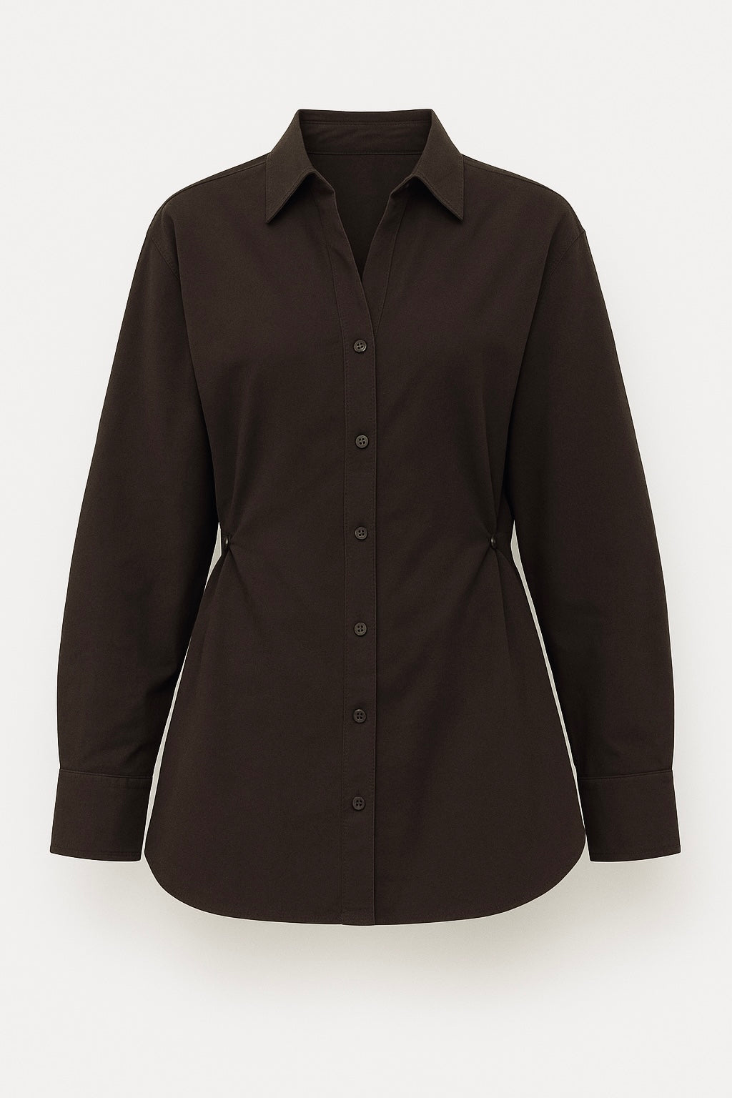 Chemise cintrée - Marron